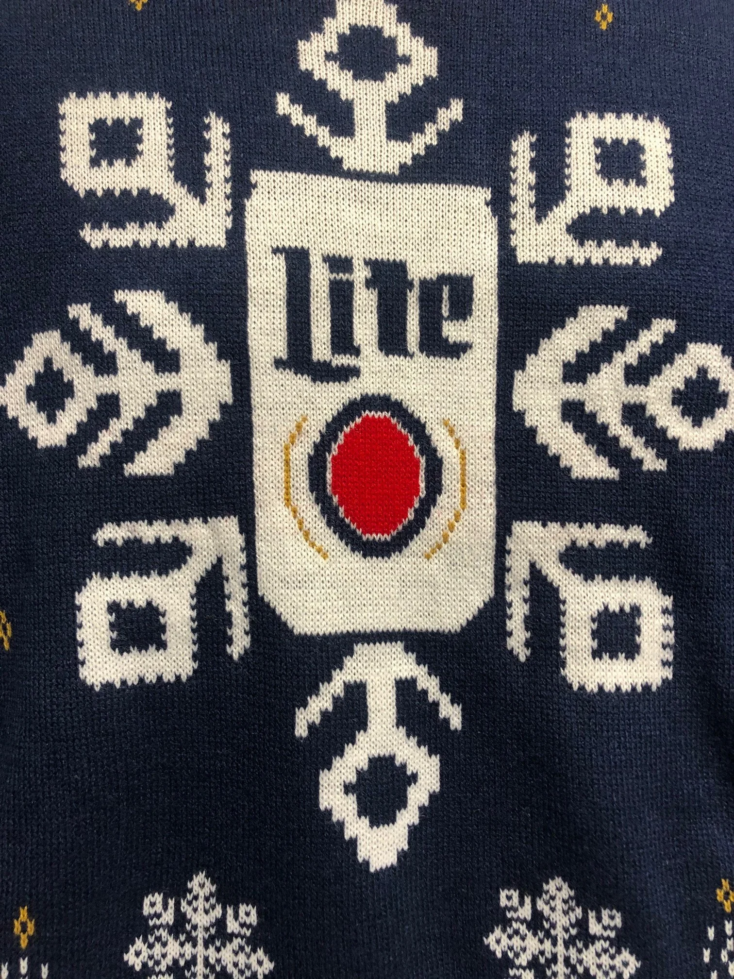 Miller Lite Holiday Ugly Sweater (2019 