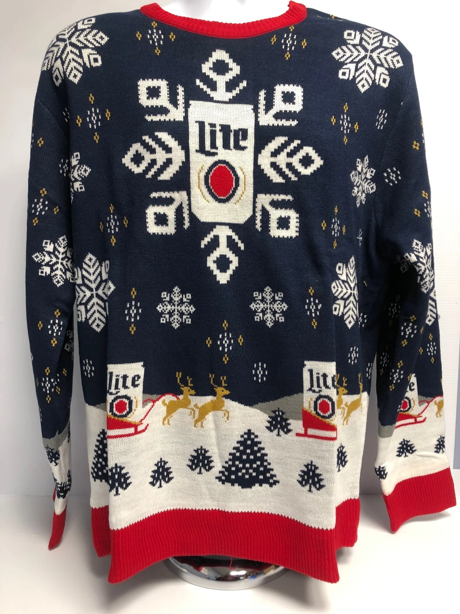Miller Lite Holiday Ugly Sweater (2019 