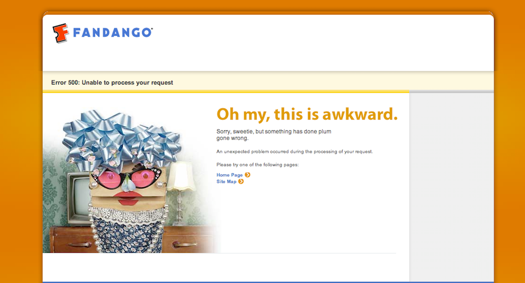 The folks at Fandango are making CX fun.