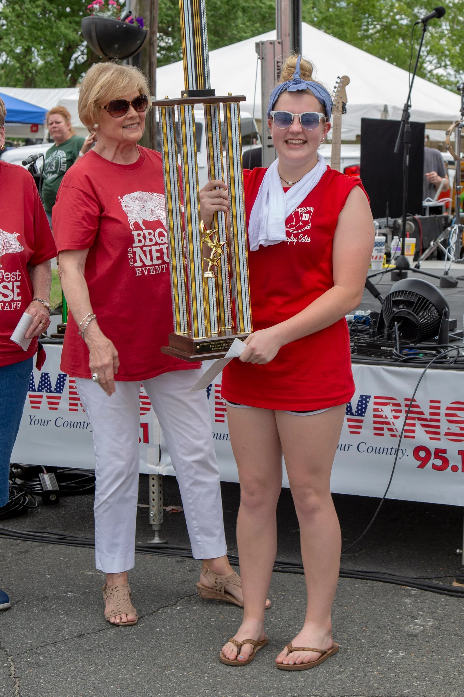 1st Place Team Hayley Cates, Southern Boots Sponsor: The Boiler Room $300 and Trophy