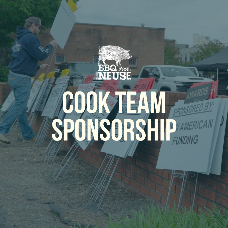 Cook Team Sponsorship