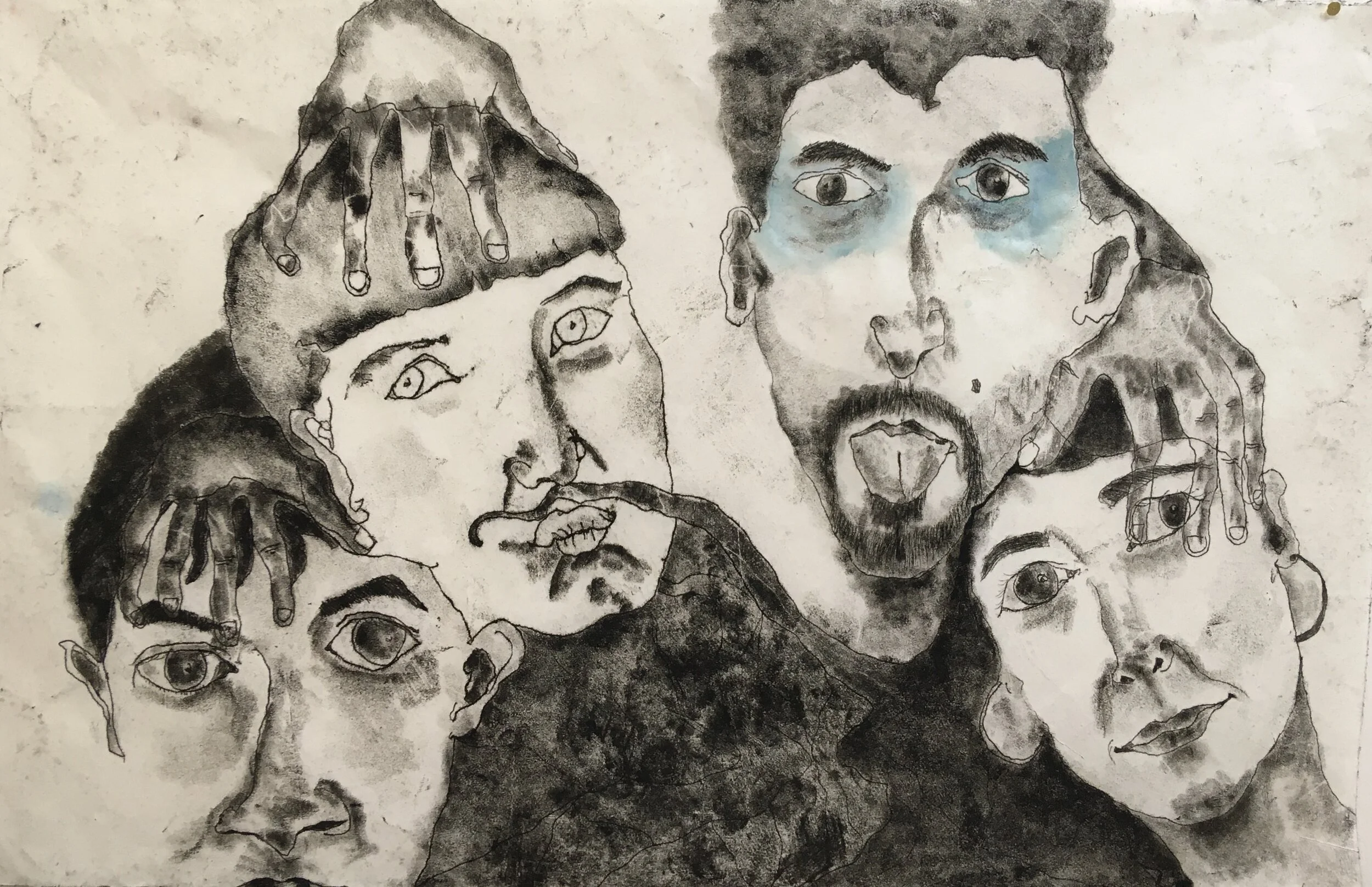 Victor, Jeanne, Camille et Simon