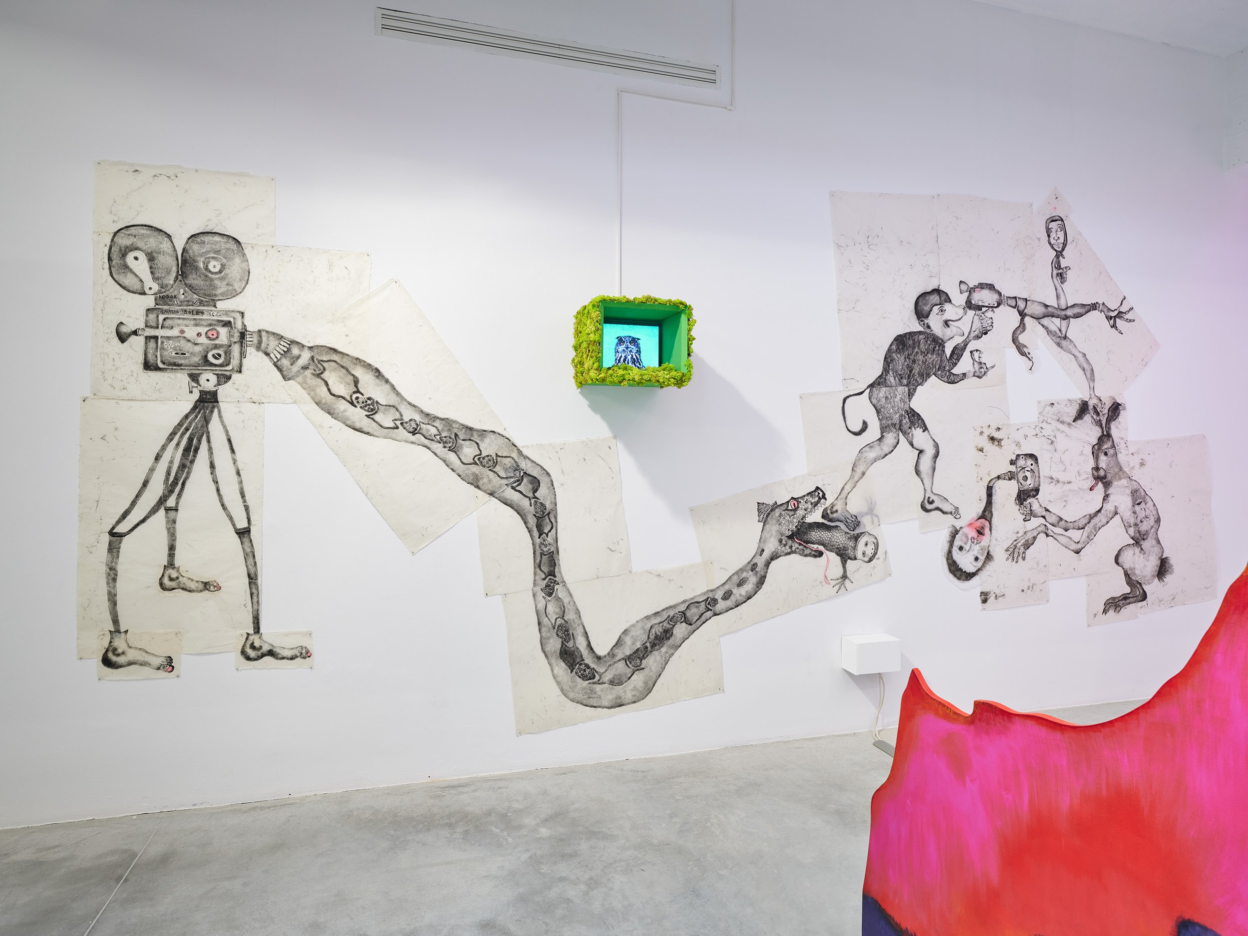 Hooky Wooky Expo Transpalette-Mural Monotypes