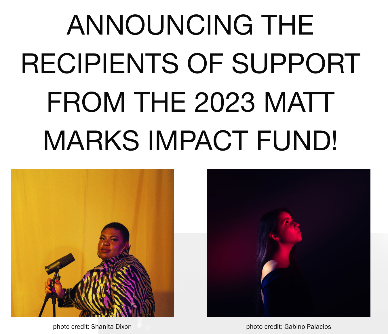 Green Selected for 2023 Matt Marks Impact Fund