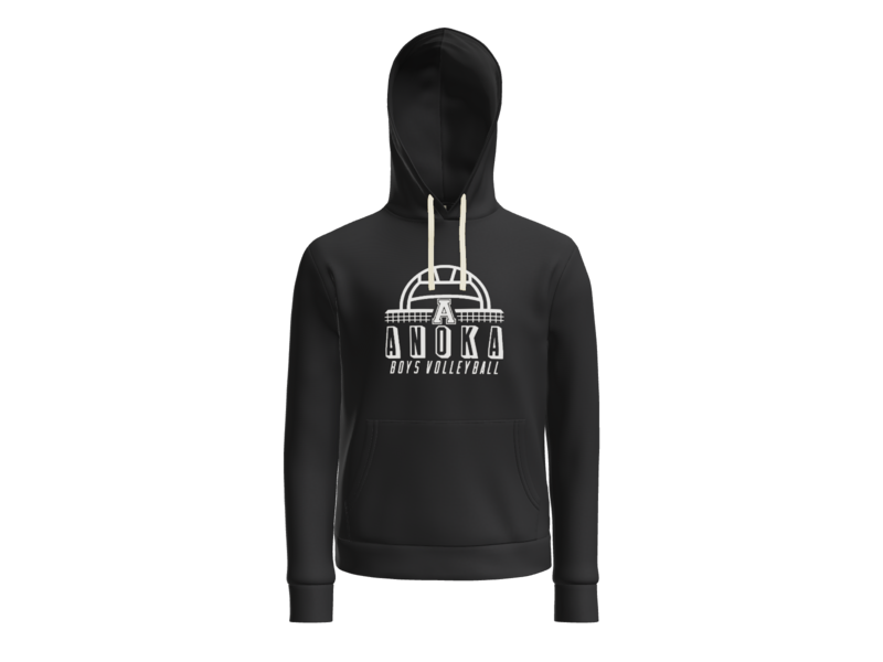 Anoka Boys Volleyball Brushed Cotton Hoodie