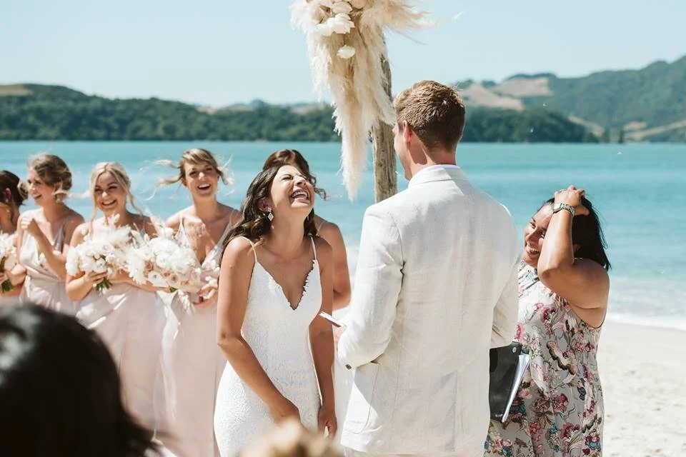 Ceremony Flowers Arch Bride and Groom Auckland Wedding Florist Table Flower Studio.jpg
