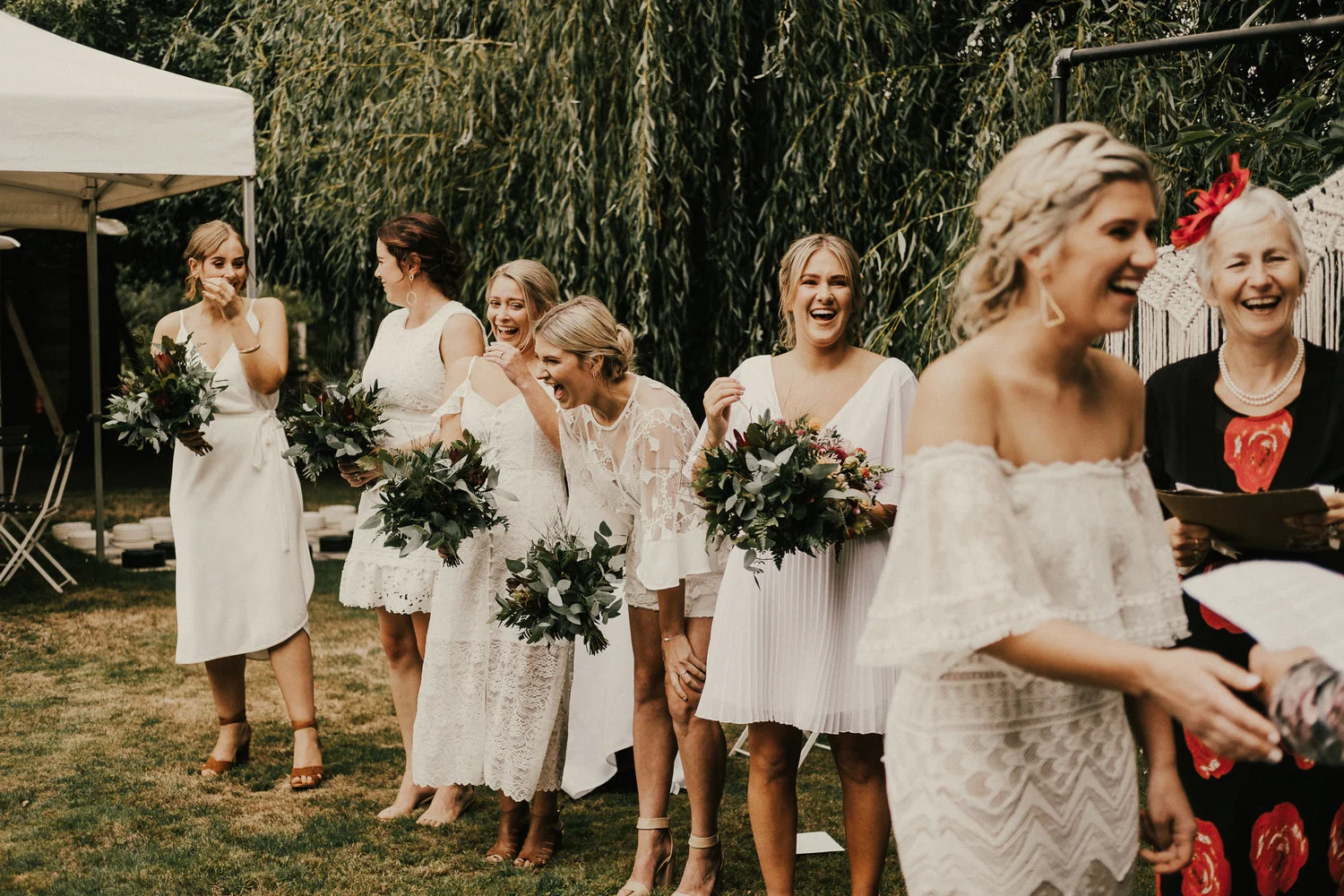 Auckland Wedding Flowers Table Flower Studio Bridal Party Ceremony Rach and Cam.jpg