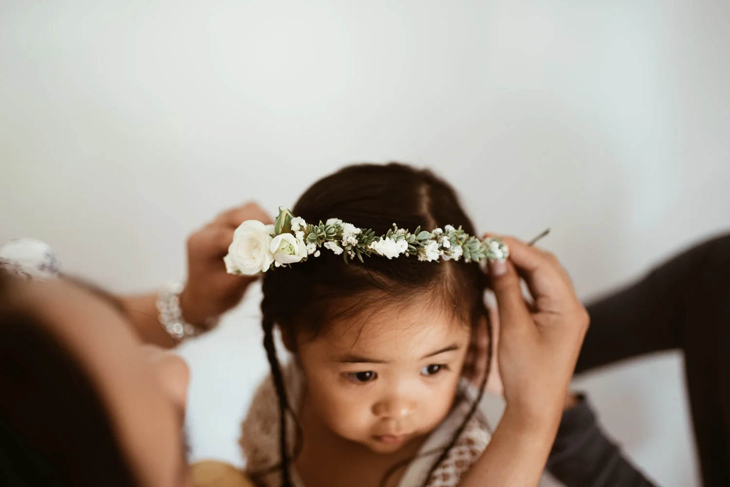 Auckland Wedding Florist Table Flower Studio Nina and Kevin Flower Crown.jpg