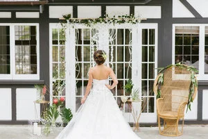 Auckland Wedding Florist Tropical Style Photo Shoot Table Flower Studio Arch.jpg