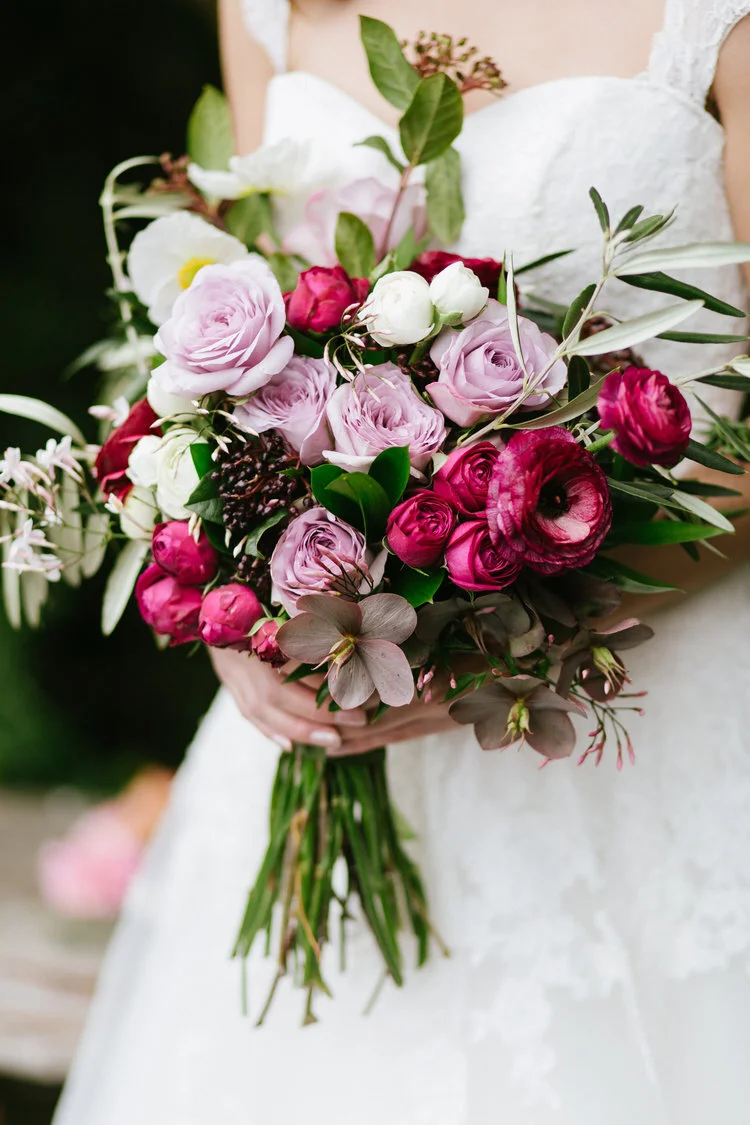 Table Flower Studio Wedding Florist Auckland Beachlands Garden Style Floral Design Bridal Bouquet Garden Style.jpg