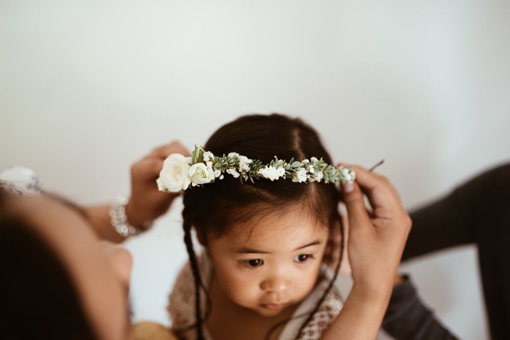 Flower Girl Crown - Table Flower Studio