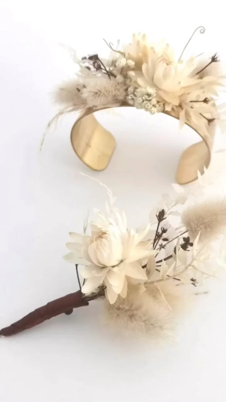 Dried Flower Installations Auckland. Table Flower Studio