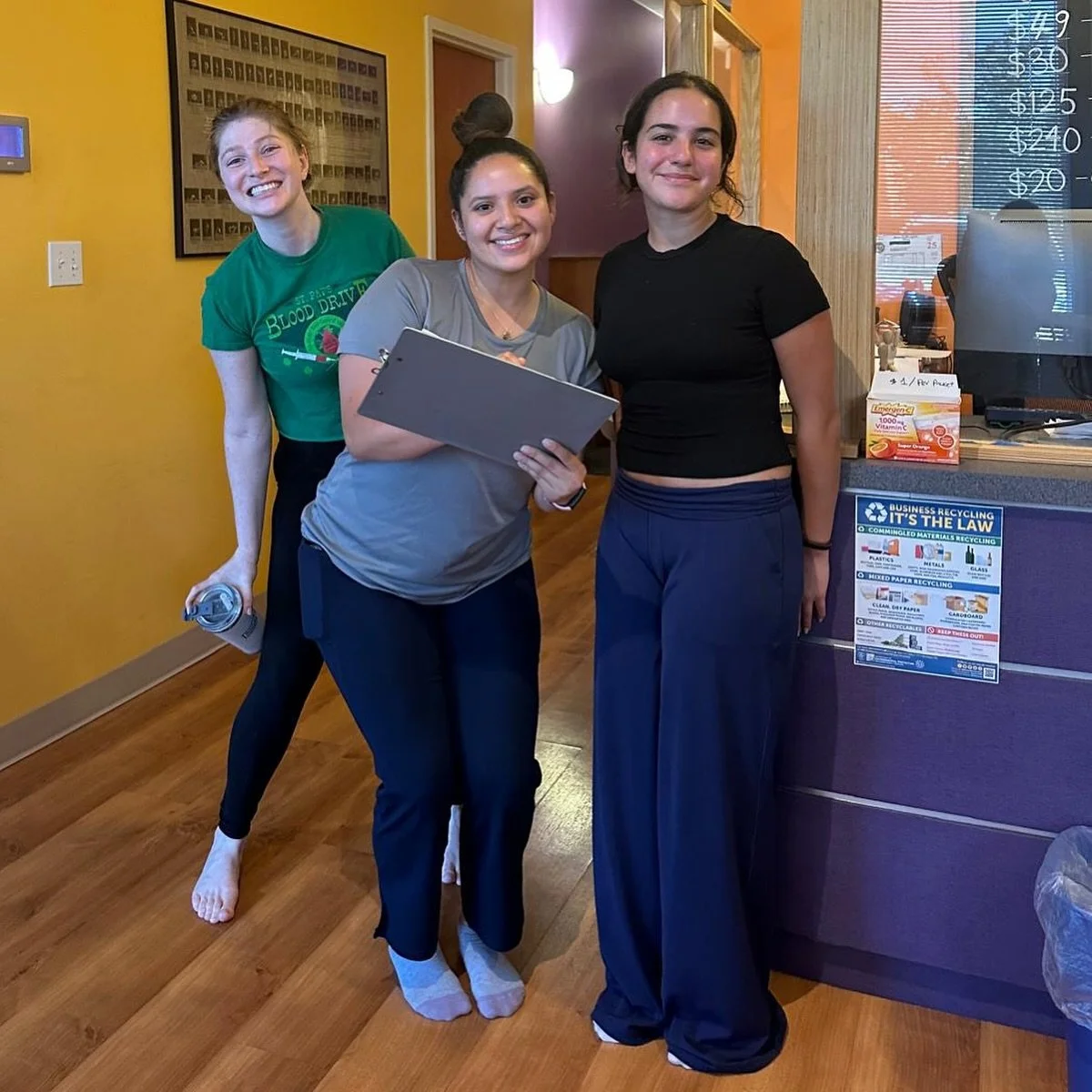 TGIF Yogis! 🧘🏽&zwj;♀️

Are you ready to take on a new yoga journey?
Are you on a tight budget? 

Apply for our Work Study Program and earn your yoga tuition! 

Help us keep our studio space safe and clean and in exchange, take classes and learn mor