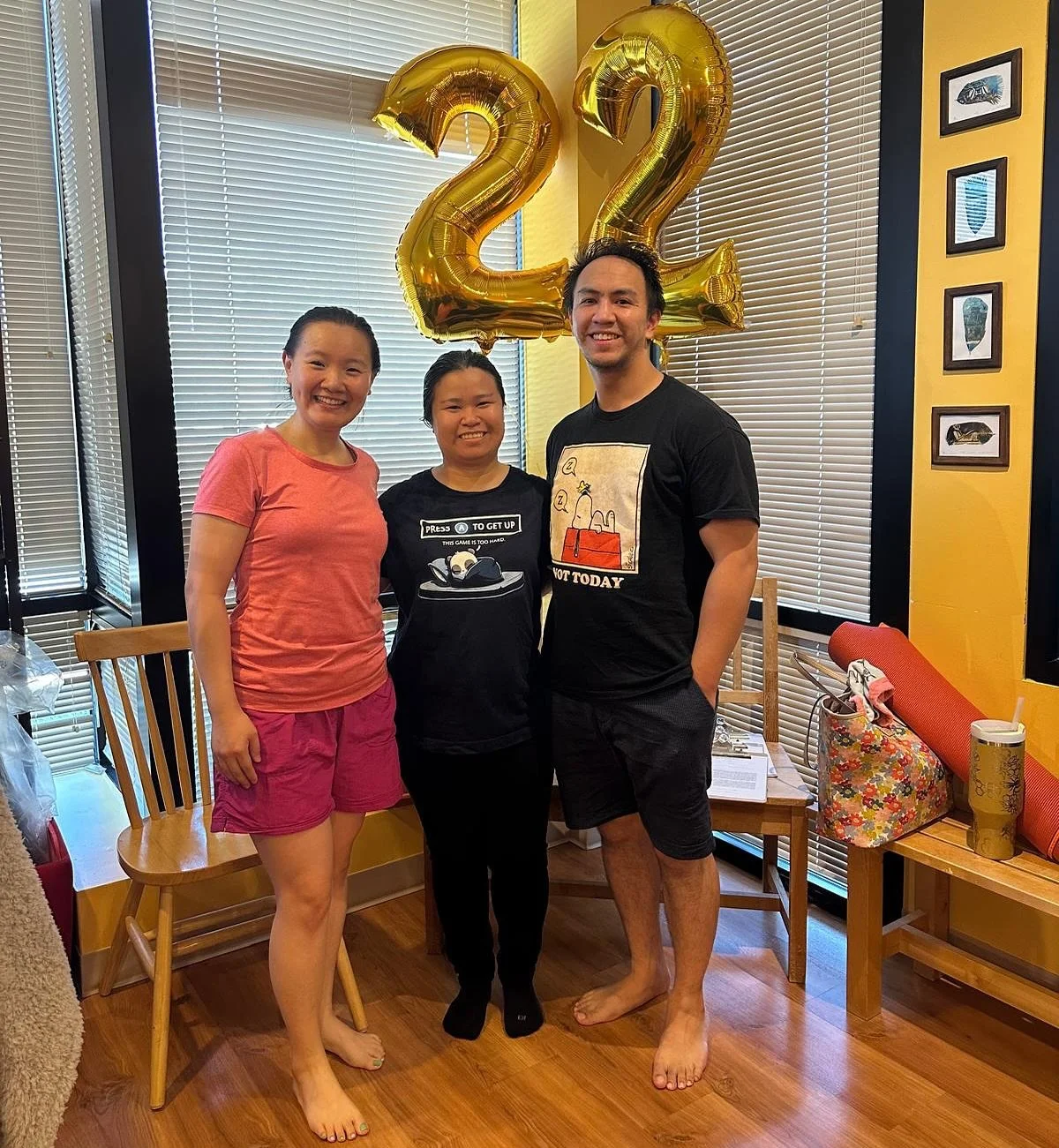 Happy #MoveItMonday, Yogis! 🧘🏽&zwj;♀️

Thank you everyone who joined us this past Saturday for our 22nd Anniversary Open House. 

It was lovely meeting your friends and family and those yogis whom we have not seen in a while and be able to walk dow