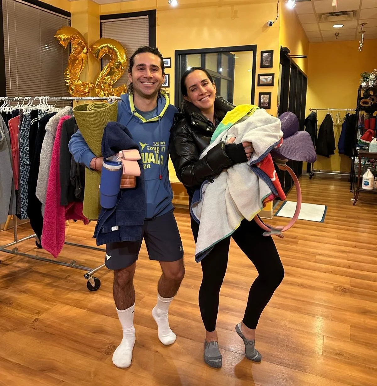 We loved having our out of town visiting yogis during this holiday season, either for the first time at our studio, or returning yogis for their annual visits. 

We hope you have safe travels back home and we look forward to seeing you again soon! 
 