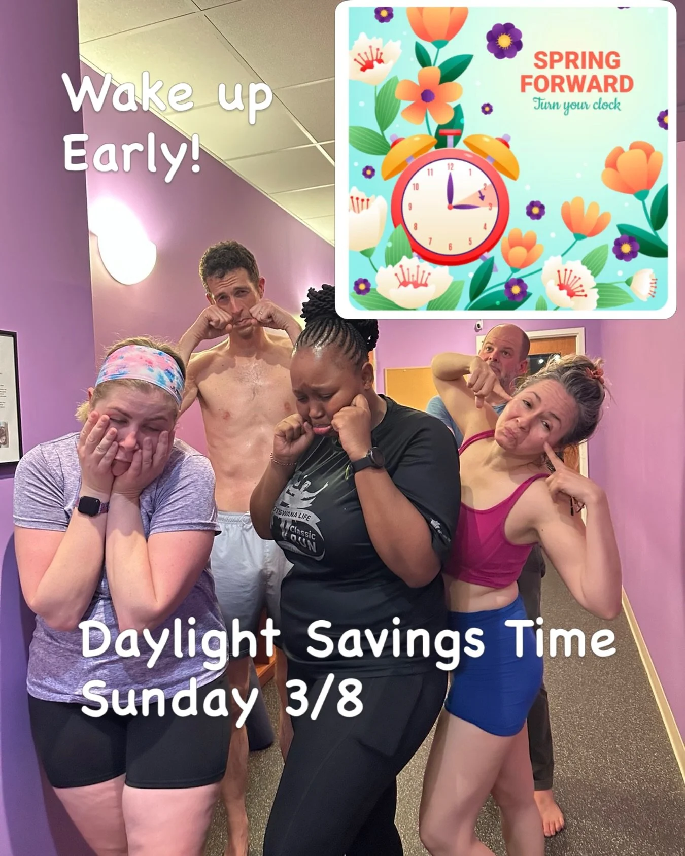 TGIF Yogis! Don&rsquo;t be a victim &amp; miss the class this Sunday 3/8/26. Remember to update your clock / wake up early - &ldquo;spring forward&rdquo; 1 hour.⏰

We are thrilled to have new staffs who recently joined our team! We will introduce the