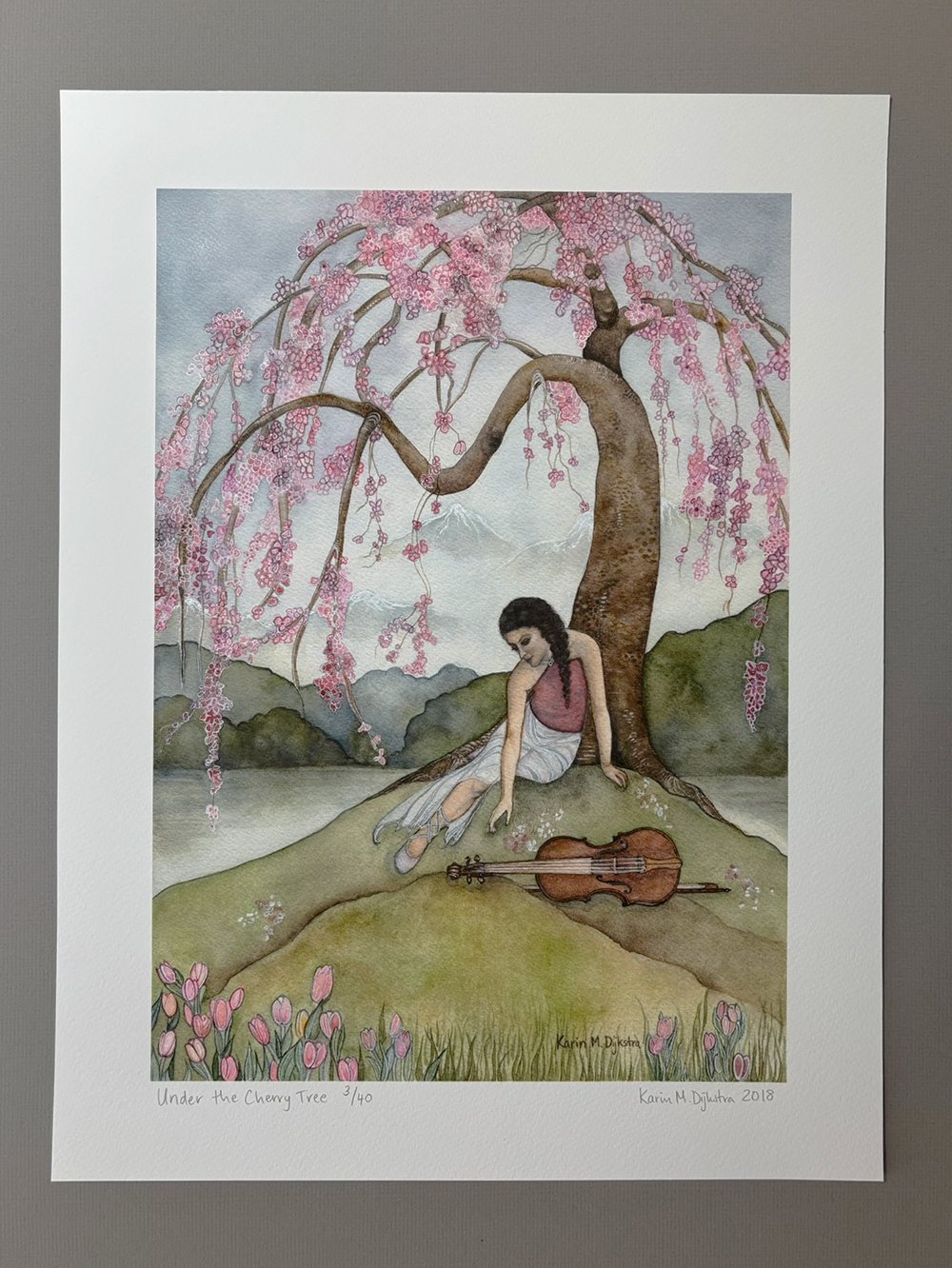 Under the Cherry Tree print small.jpg