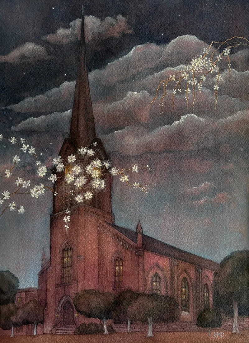  Watercolor, gouache, and acrylic ink 