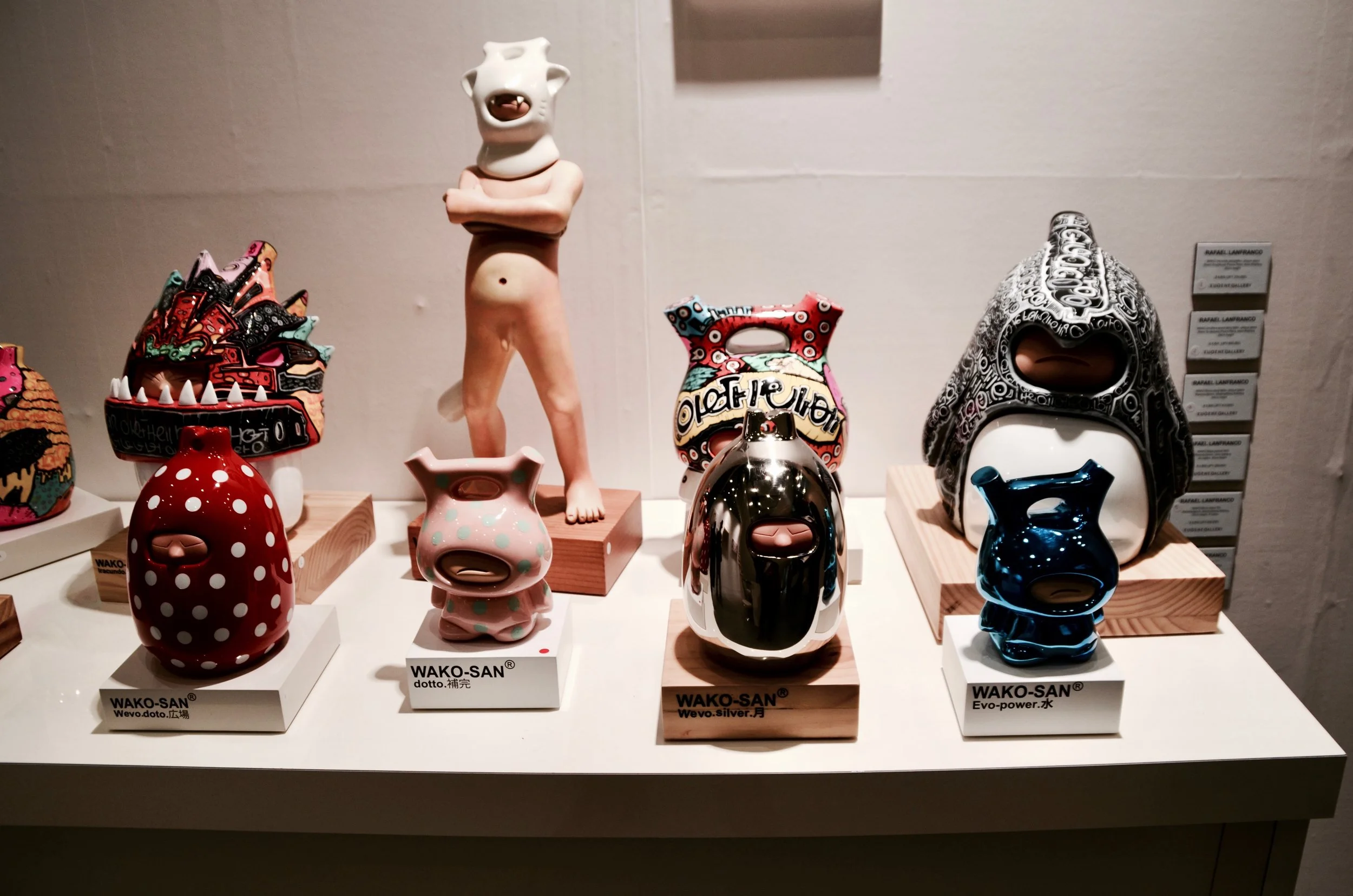 Peruvian Artist Rafael Lanfranco Shows Off His Wakos At The Tokyo Art Fair Beyond Square Footage