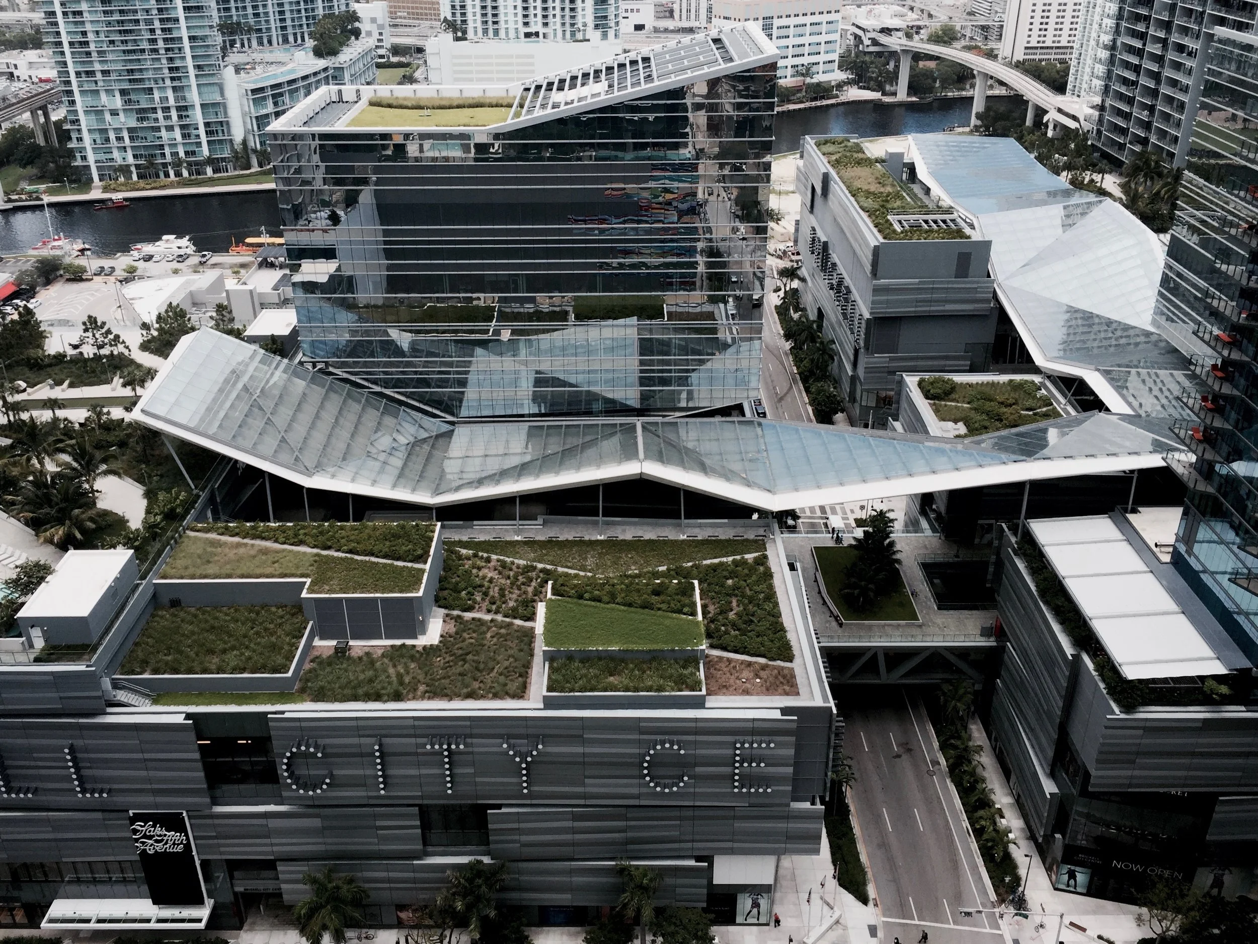 Climate Ribbon by: Hugh Dutton and AssociesLocation: Brickell City CenterPhoto By NB