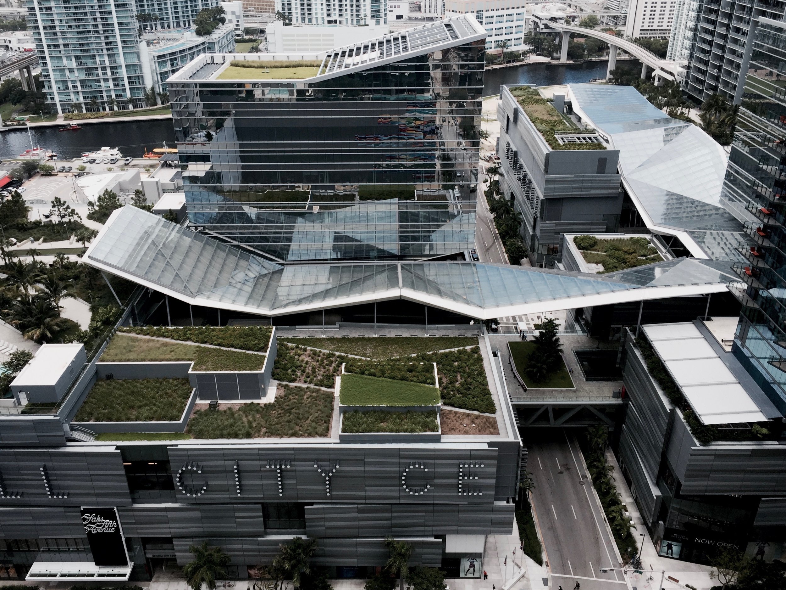 The Climate Ribbon at Brickell City Centre