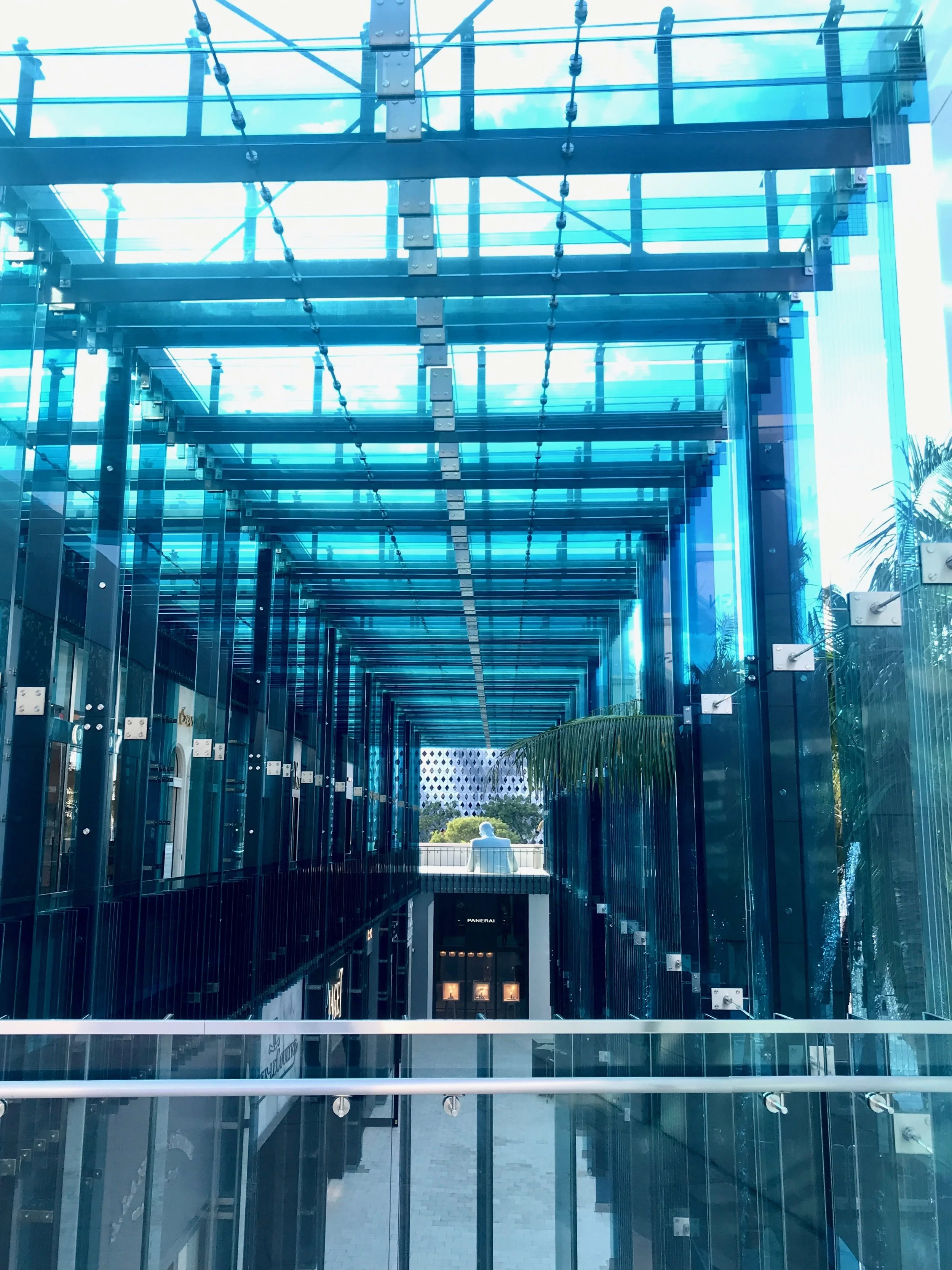 Sou Fujimoto Miami Design District Blue installation