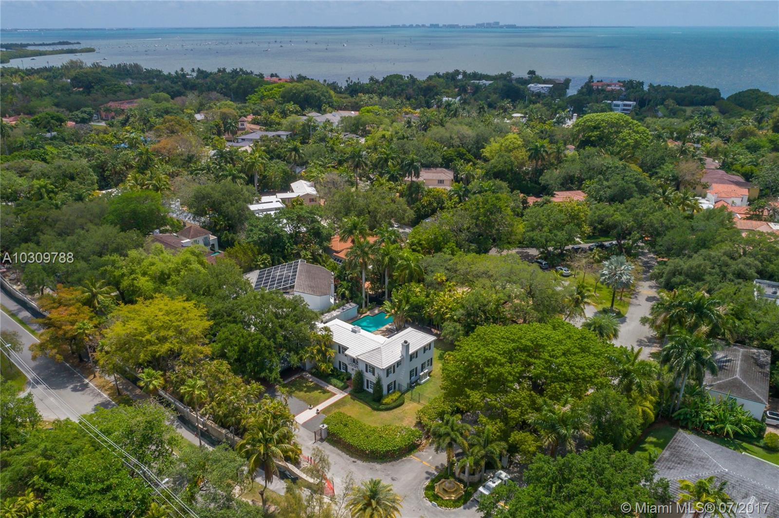 AEREAL VIEW OF COCONUT GROVE