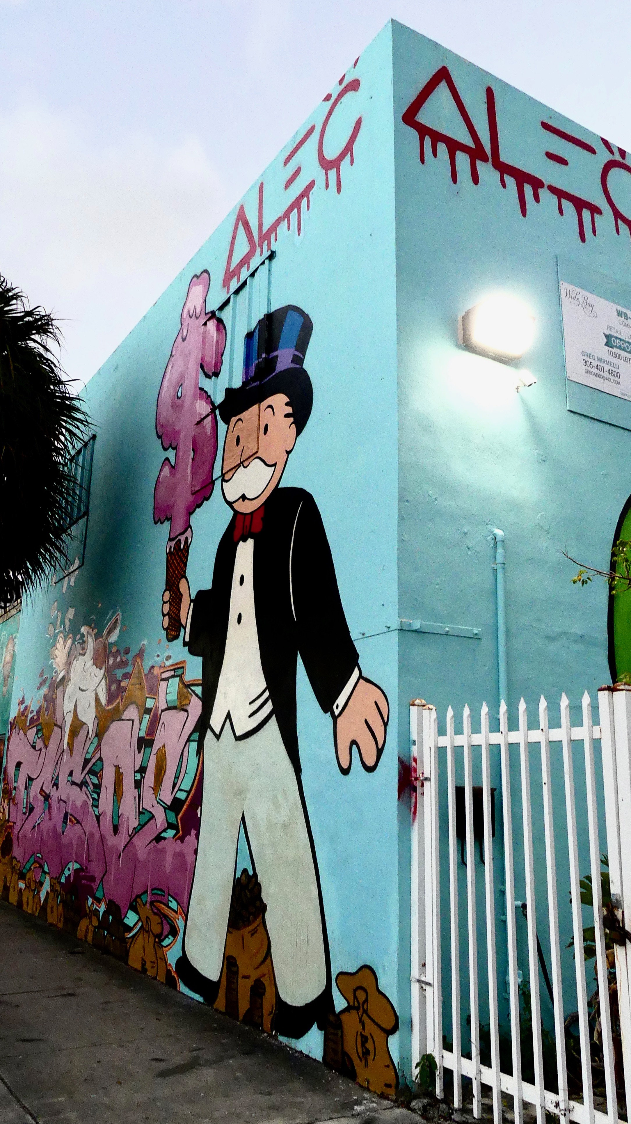Alec Monopoly pays homage to Virgil Abloh with another mural in Wynwood,  Miami — Beyond Square Footage