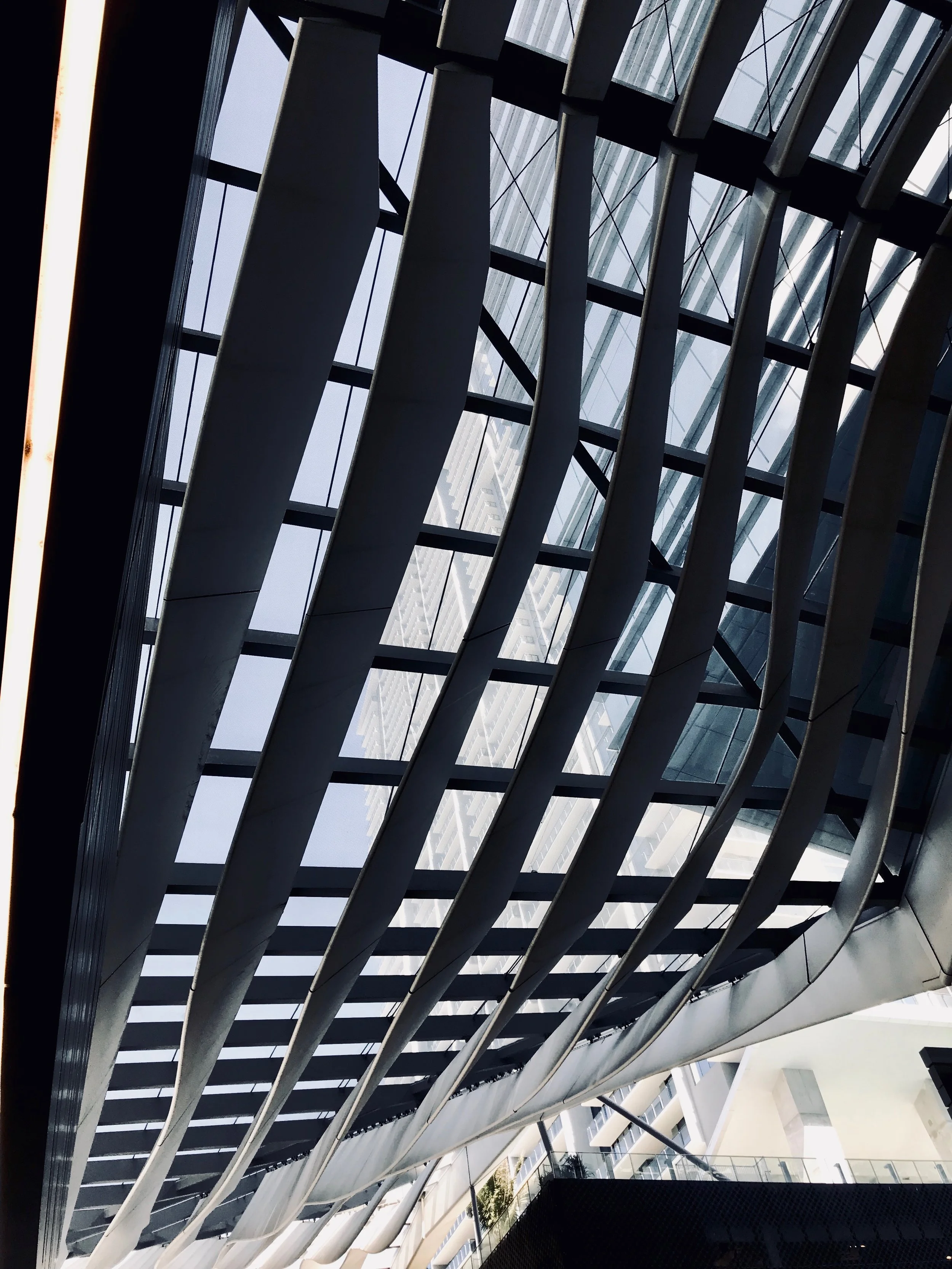 Climate Ribbon by: Hugh Dutton and AssociesLocation: Brickell City CenterPhoto By NB