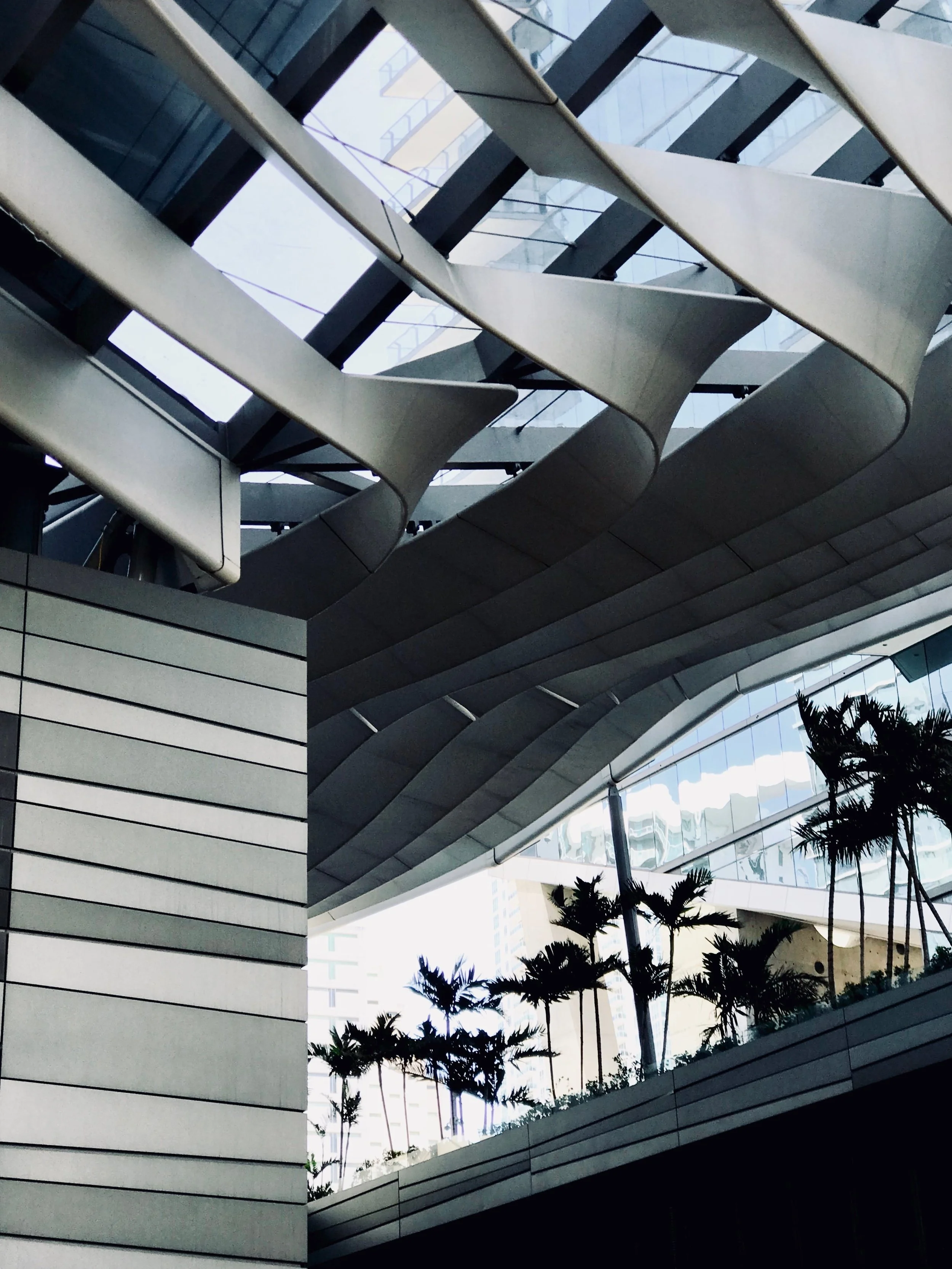 Climate Ribbon by: Hugh Dutton and AssociesLocation: Brickell City CenterPhoto By NB
