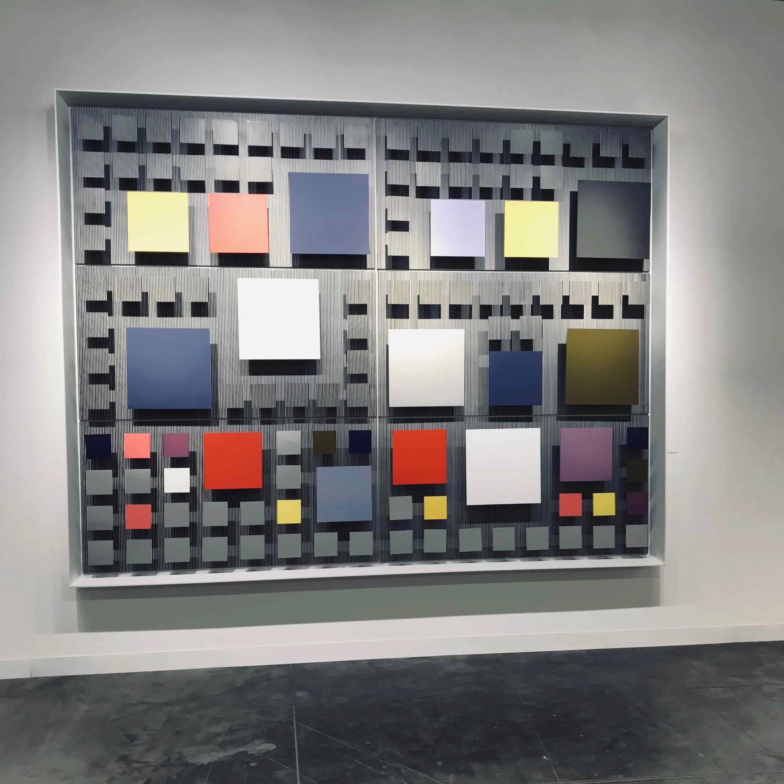 Mural Cinético, a piece by Venezuelan kinetic mastermind, sells during Art Basel for a number between $1.4 and $1.5 M USD