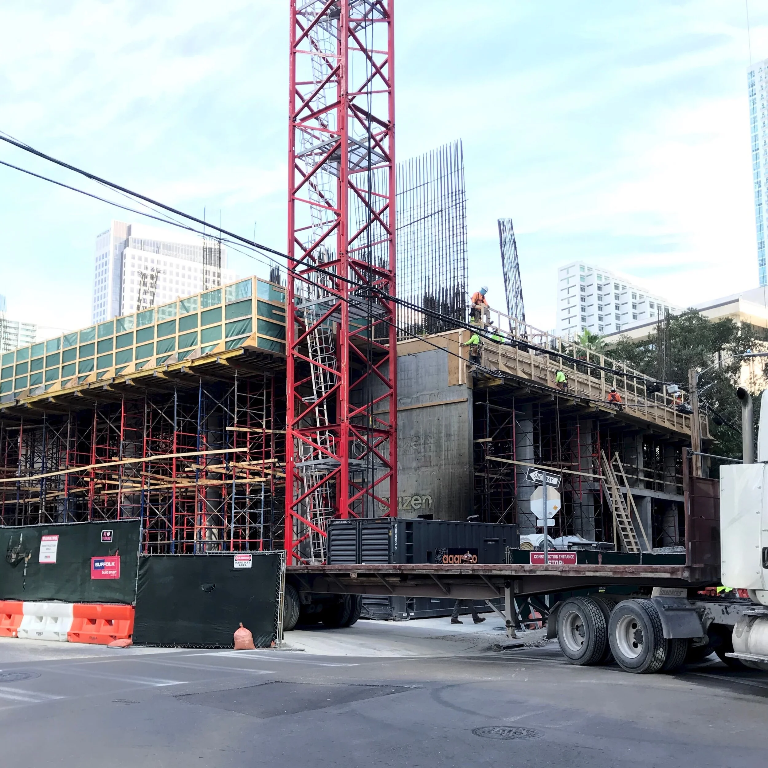 A CitizenM hotel is coming to Brickell. What used to be a single-story wooden marketplace is now going up 21 floors  bringing 252 hotel rooms to the neighborhood 