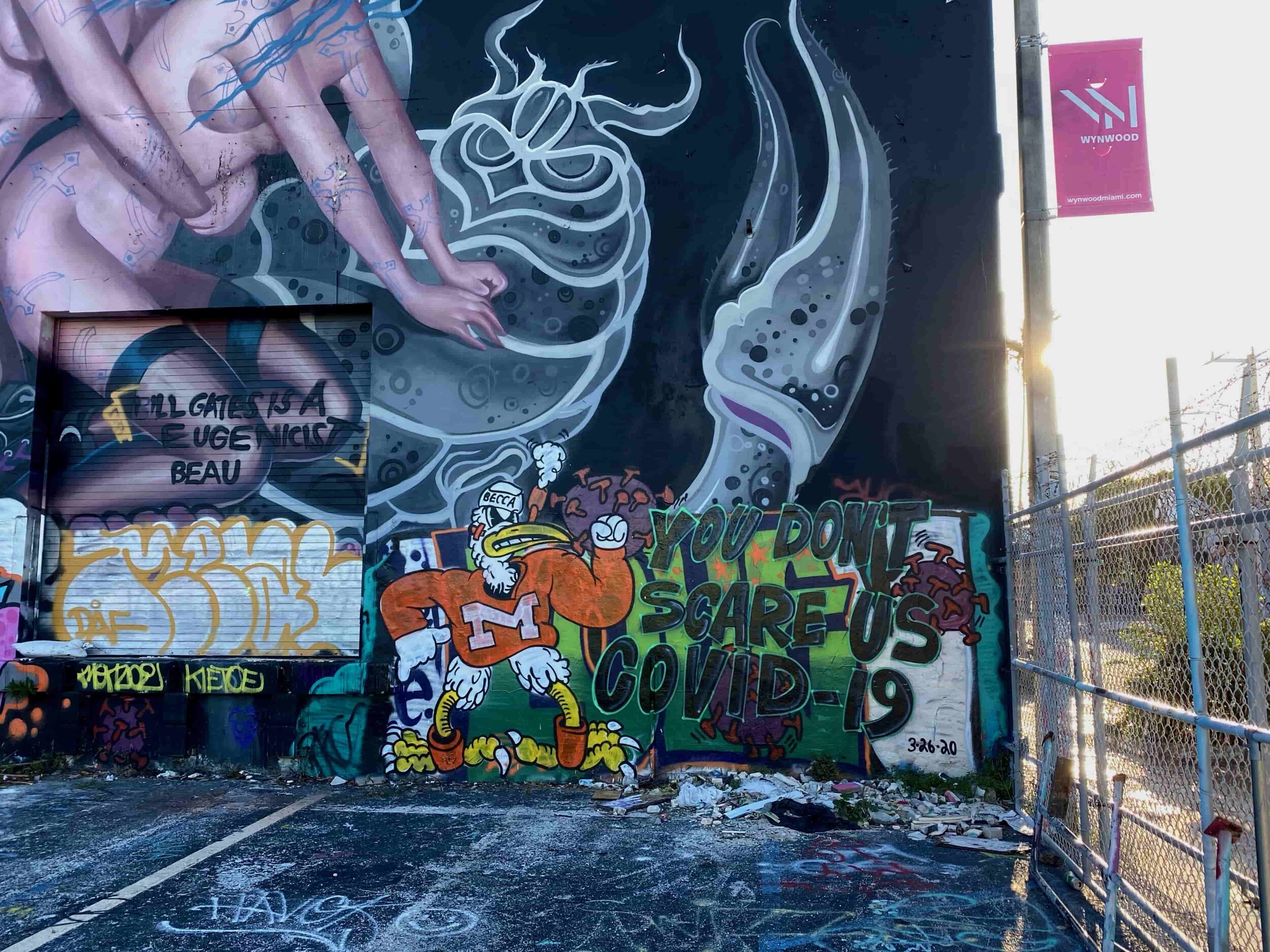 You Don't Scare us Covid_19