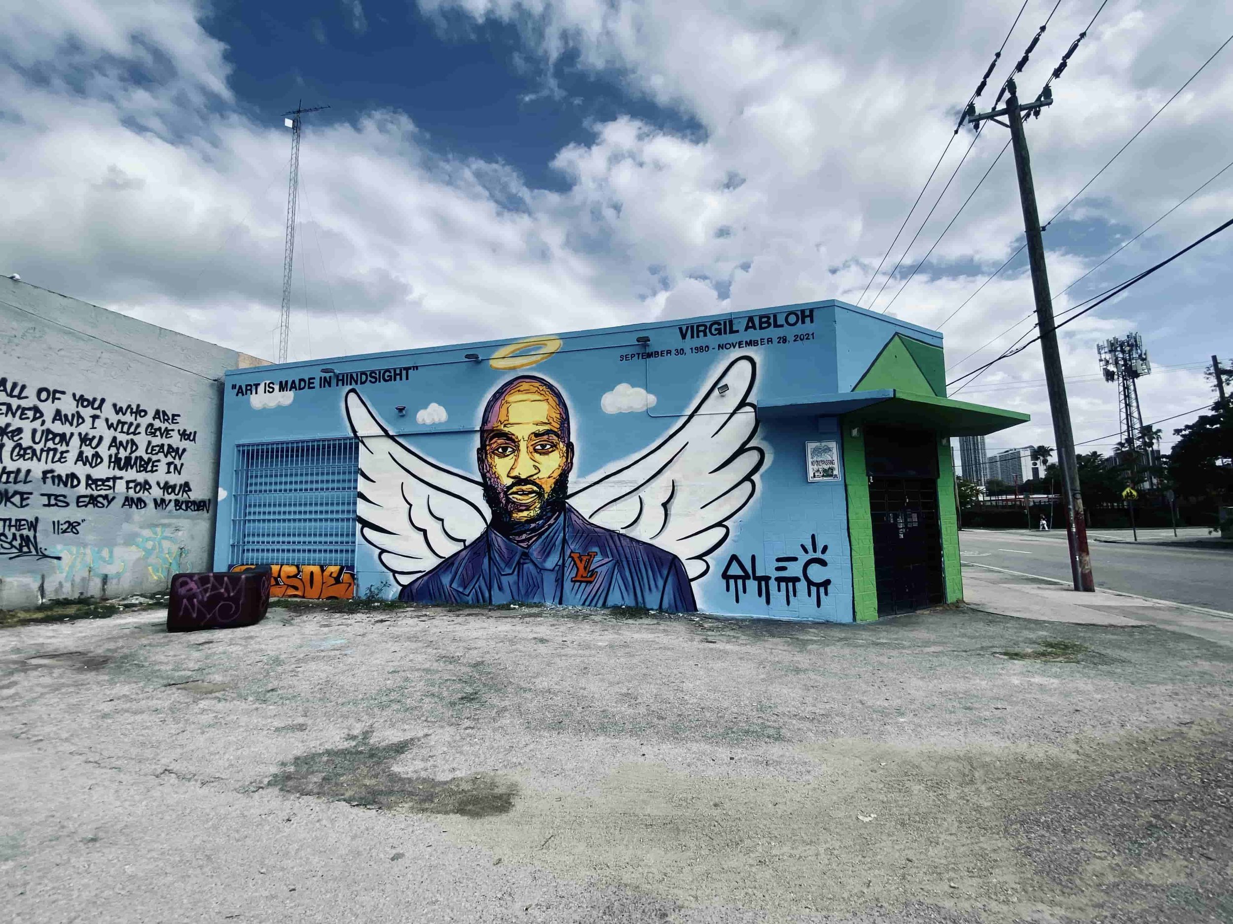 Alec Monopoly pays homage to Virgil Abloh with another mural in