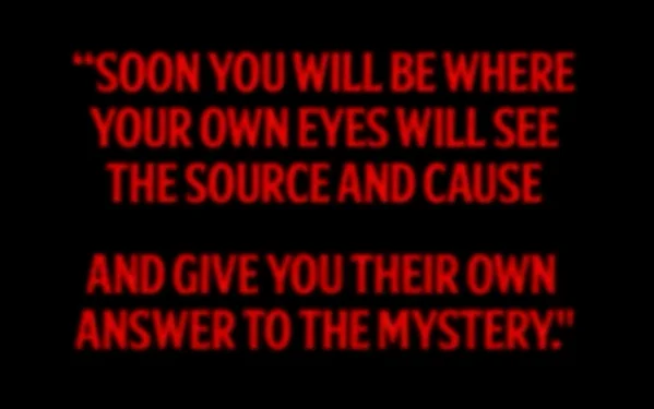 Every viewer will arrive at different conclusions by the end of the film.