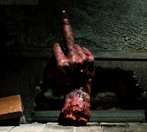 Playing like the douchebag cousin to The Addams Family 's body-impaired star "Thing", Ash's possessed hand certainly punches above it's weight, not only providing an exhausting challenge for our hero, but also threatening to steal each scene it scurries into. Our only disappointment with this villain, is that it's appearance in the film is entirely too short. 