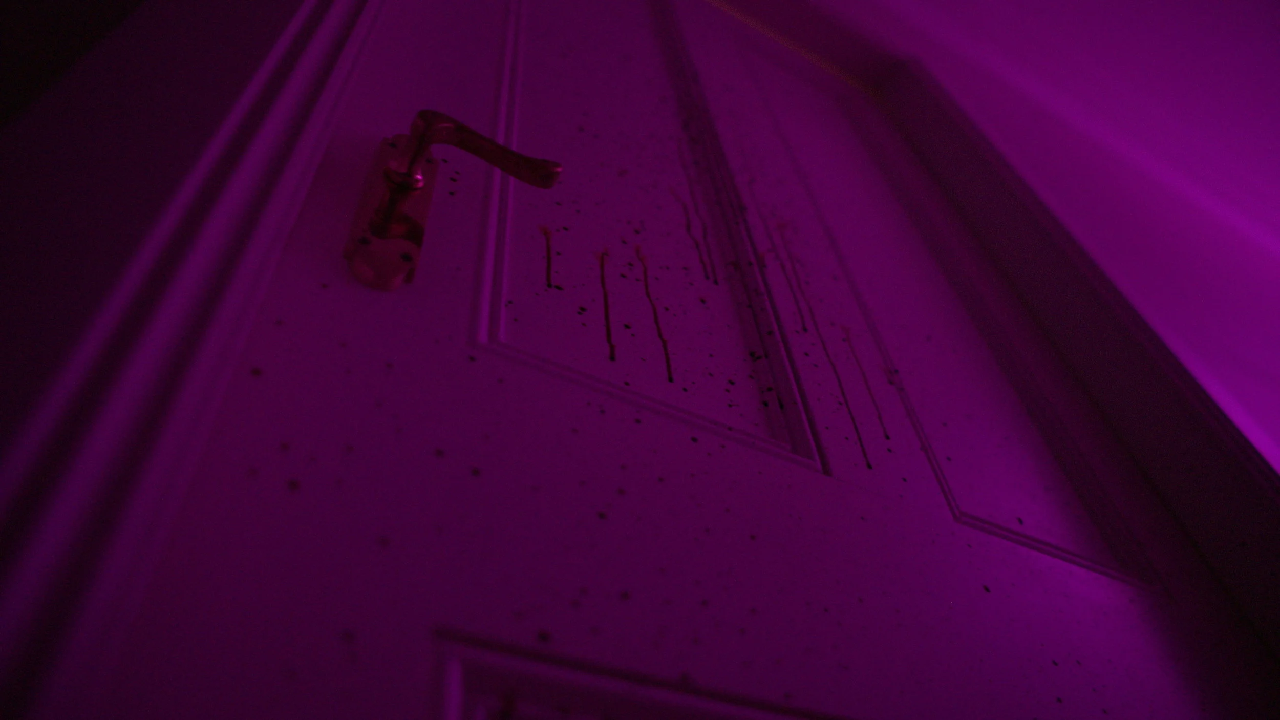 Blood on Door - Red Christmas Photo by Douglas Burdorff.jpeg