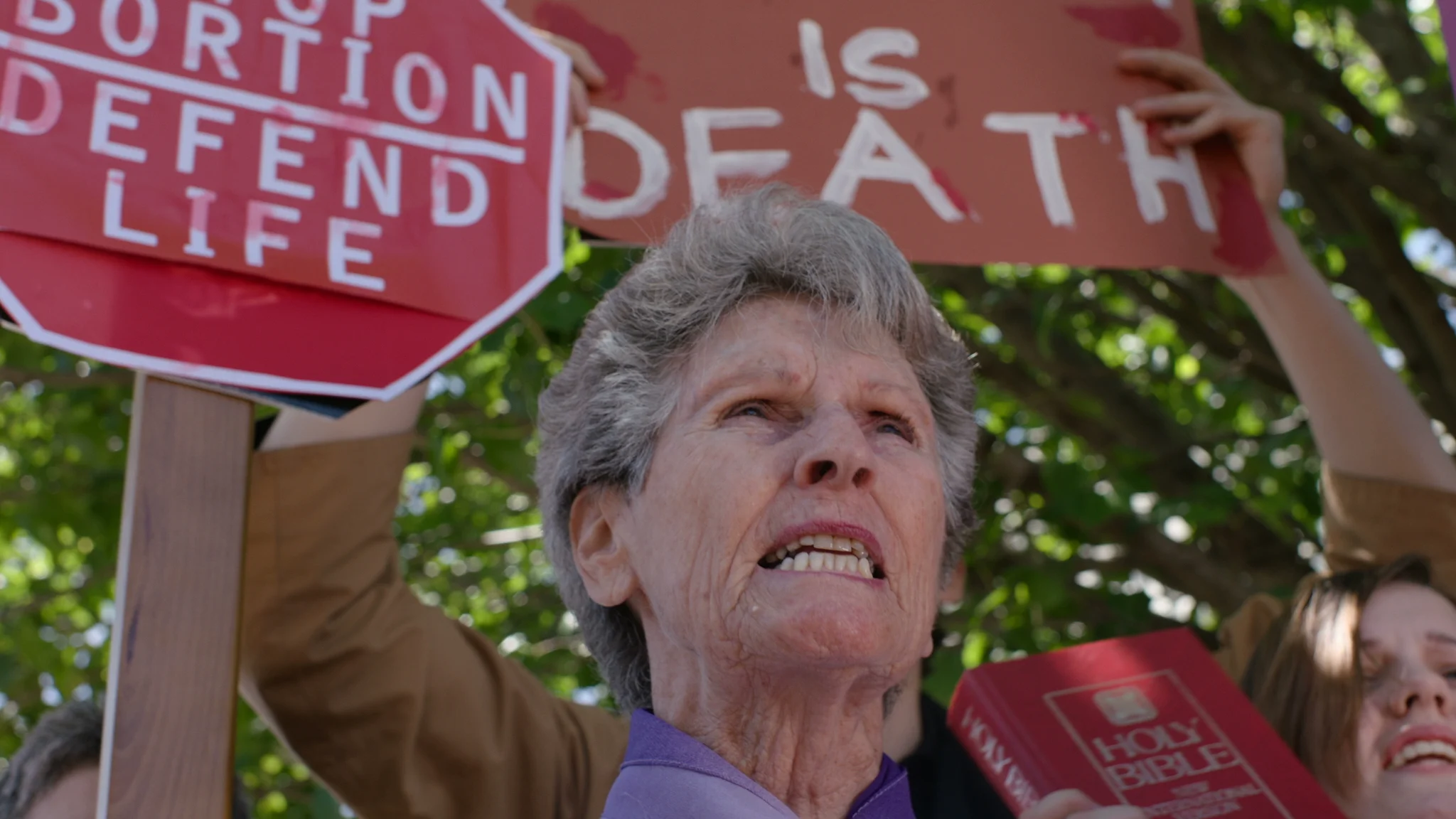 Abortion debate 01 - Red Christmas Photo by Douglas Burdorff.jpeg