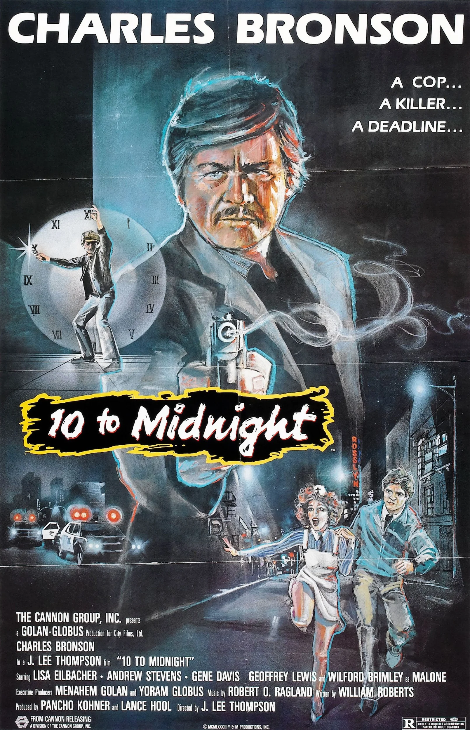 An outraged police detective (Charles Bronson) and his rookie partner (Andrew Stevens) skirt the law to catch a killer of women.