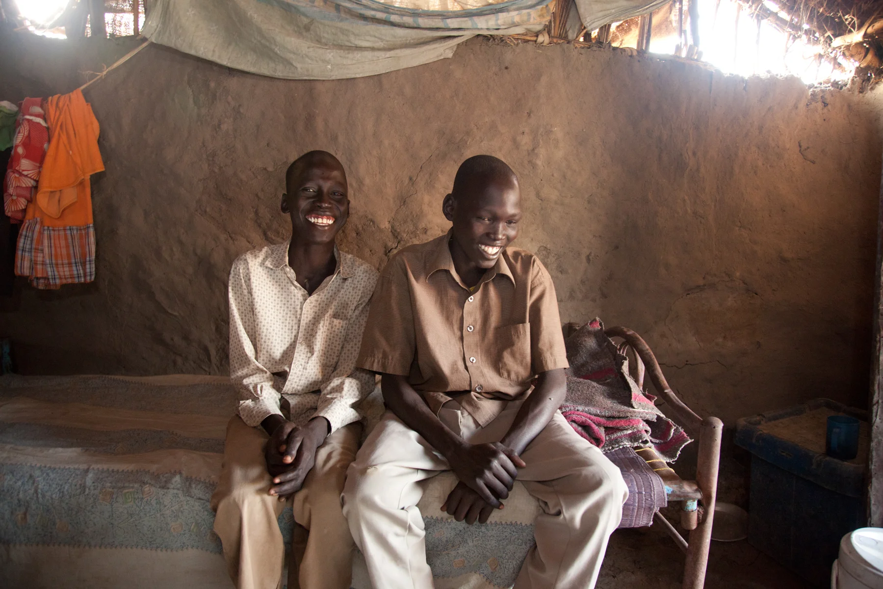 With a childhood lost to conflict and anguish Patrick and Kamal are now able to start enjoying a life every child is entitled to.