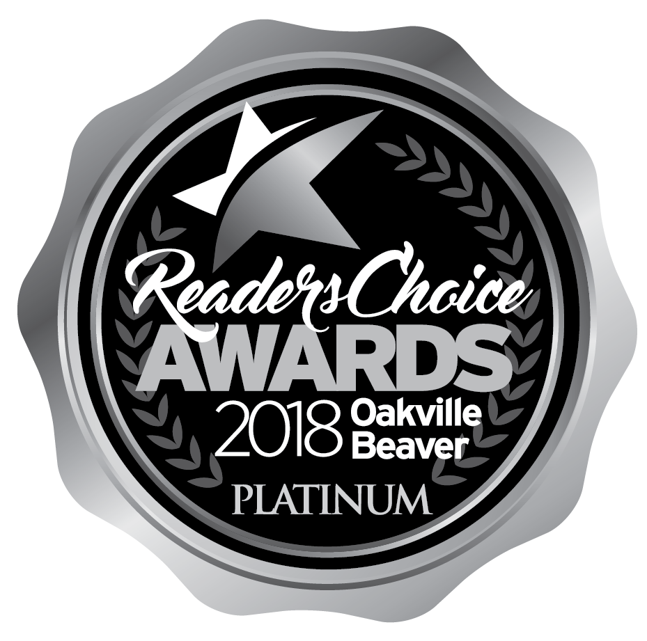 2018 Platinum Oakville Readers' Choice Award for Printing Shop