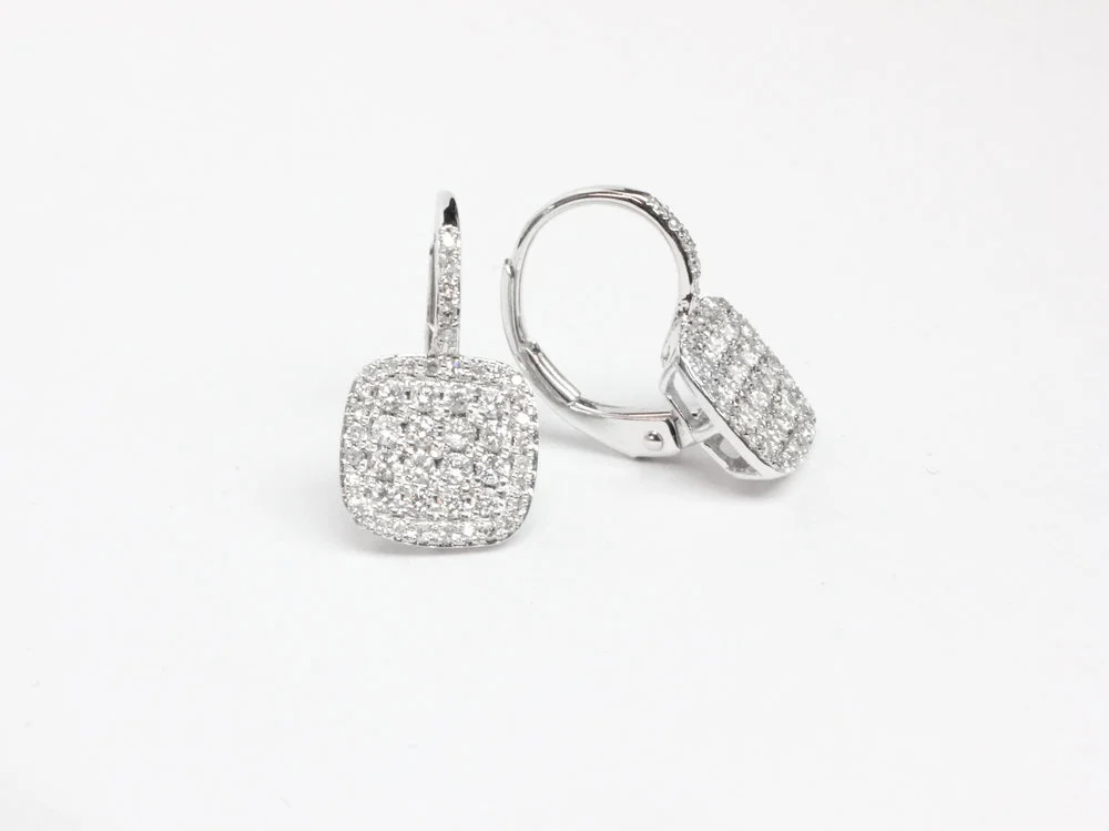 Becca Square Dangling Earrings