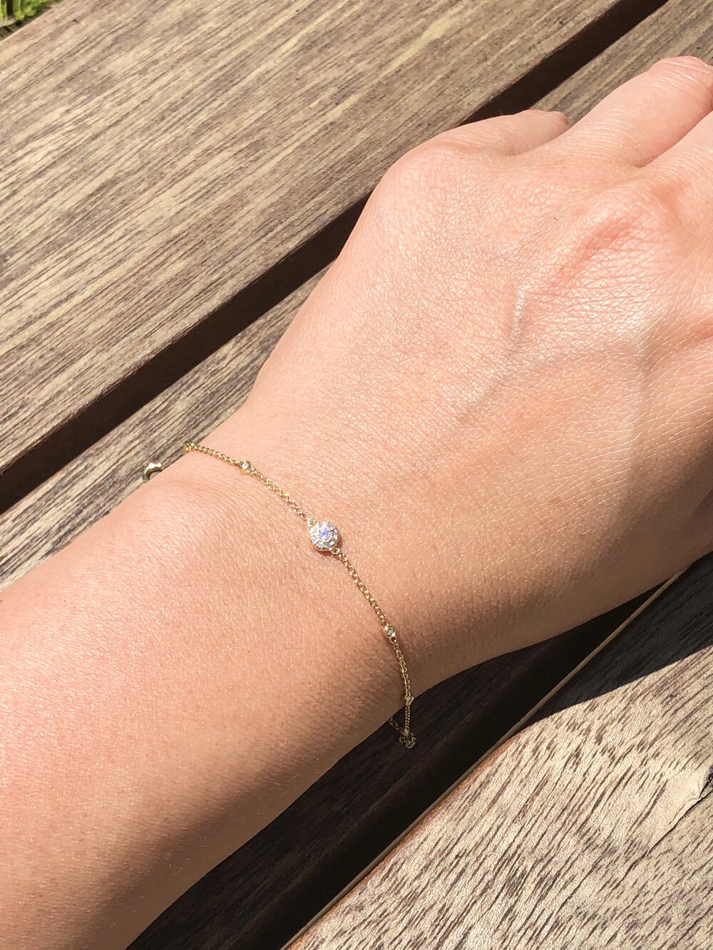 Artie delicate diamond bracelet — J. Sampieri