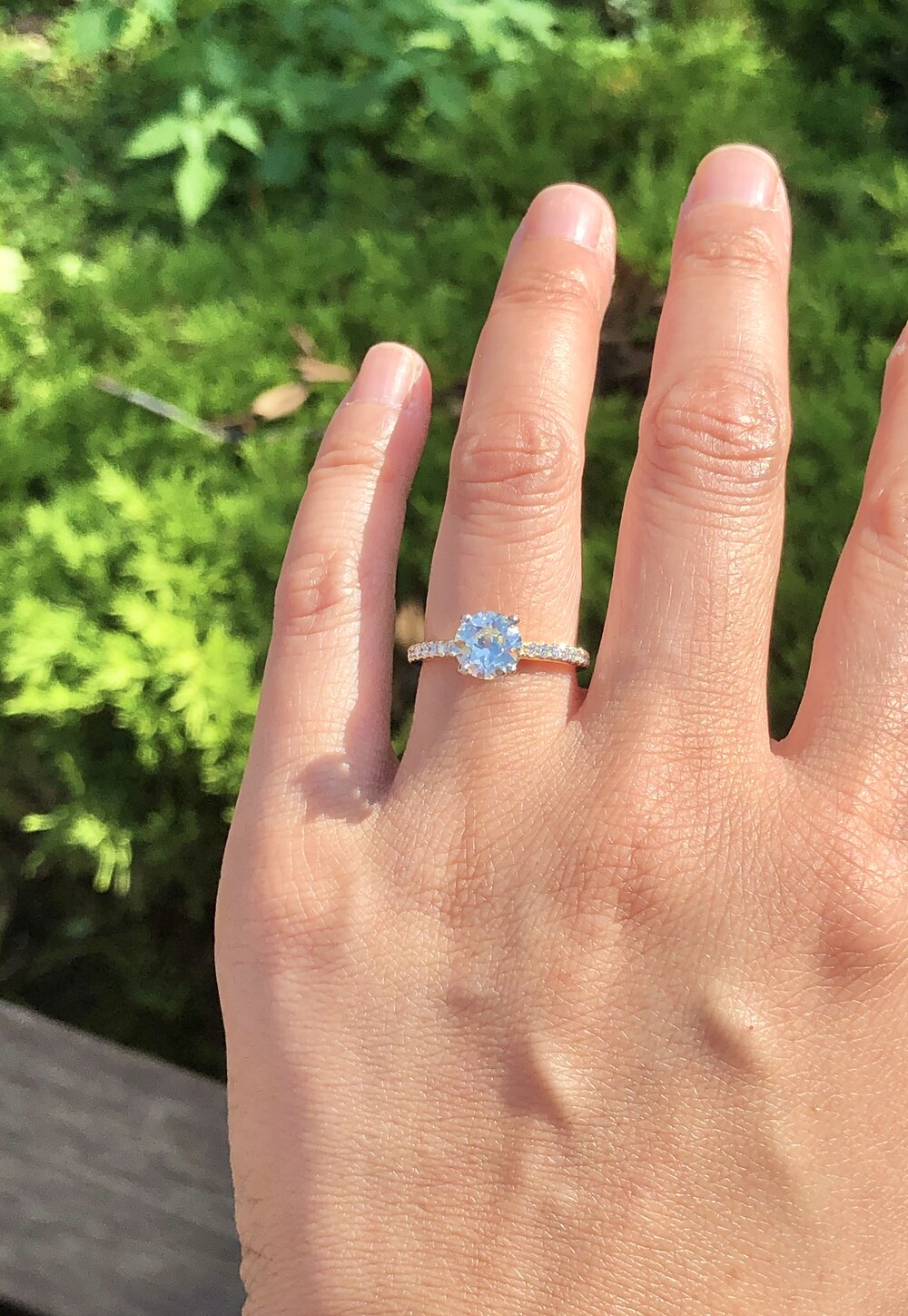 Round Solitaire Engagement Ring