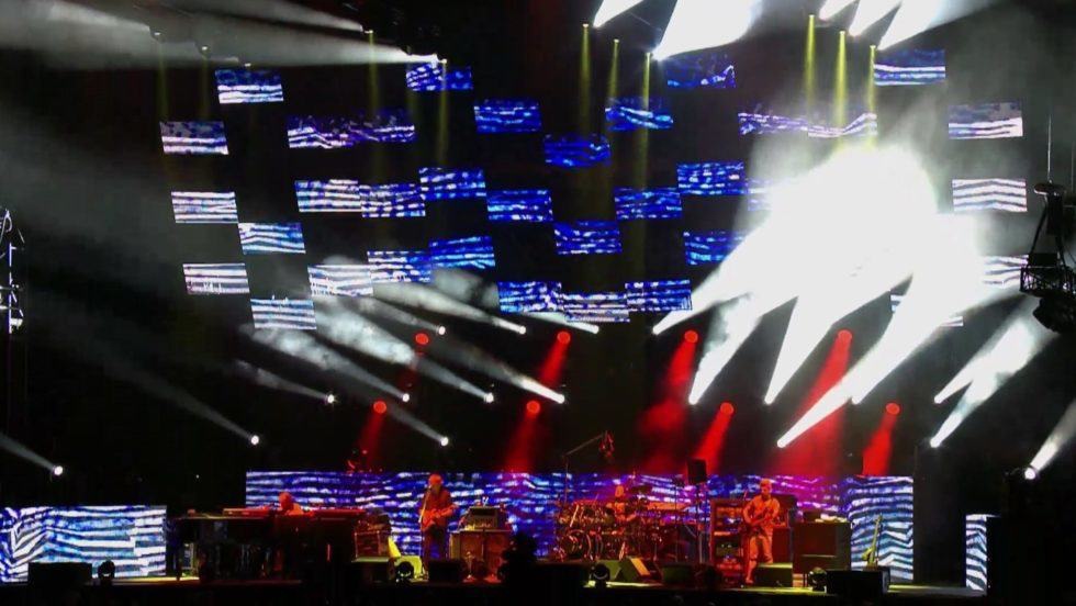 Phish LED screen light show from Wrigley Field June 2016. Source: Jambase.com article 