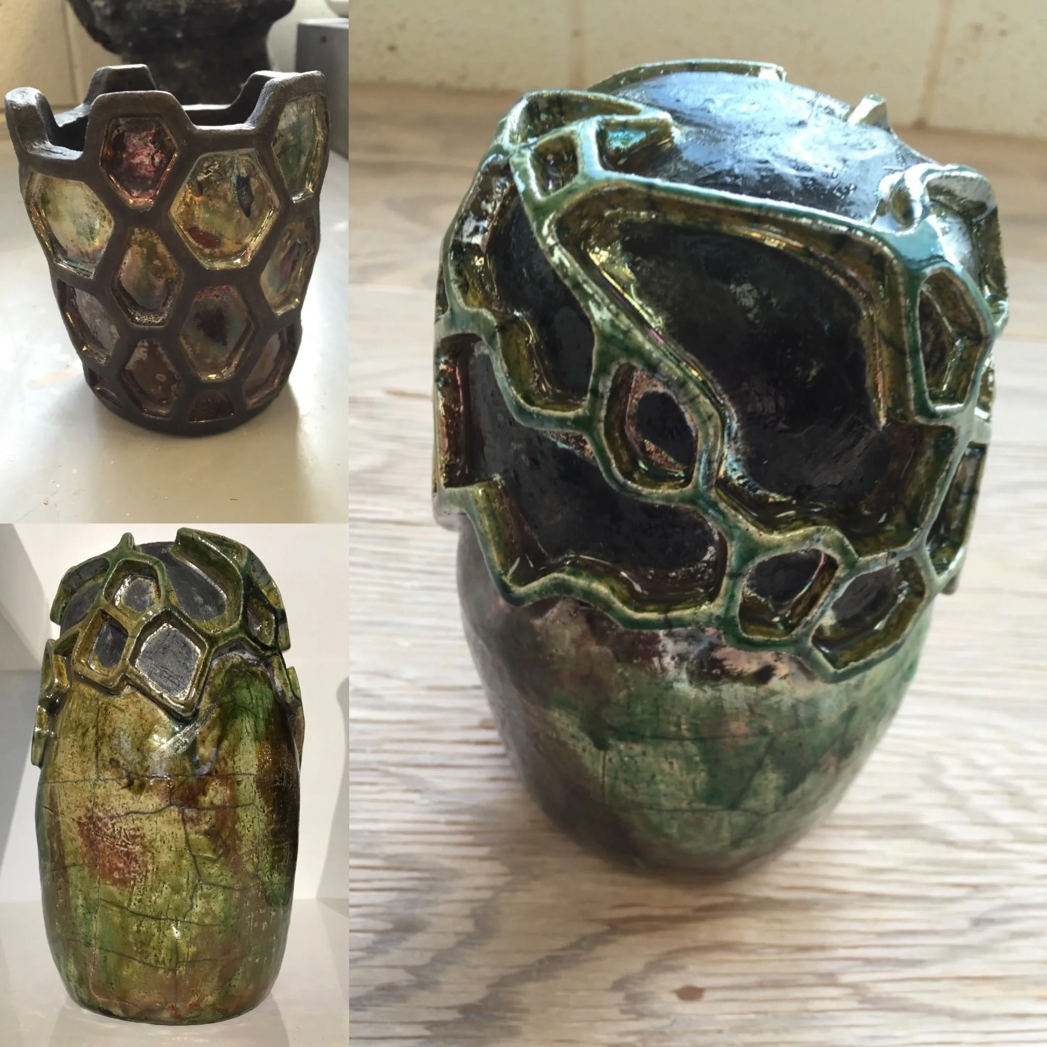 Sara Kenward's Honeycomb and Chloroplast series