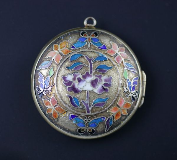 Beautiful example of Champlevé Enamel. Click on image to find out more about this lovely piece.