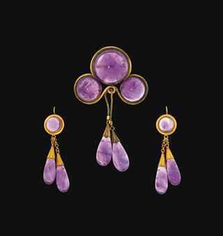 A Victorian gold and amethyst demi-parure Christie’s Sale 6423 Copyright © 2017 by Pippa Gaubert Bear and Elder & Bloom. Unauthorized use and/or duplication of this material without express and written permission from this website’s author and/or owner is strictly prohibited. Excerpts and links may be used, provided that full and clear credit is given to Pippa Bear and Elder & Bloom with appropriate and specific direction to the original content.
