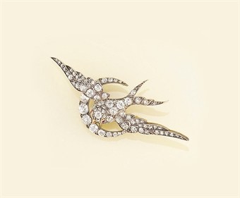 Diamond Victorian brooch Christie’s Sale 5890