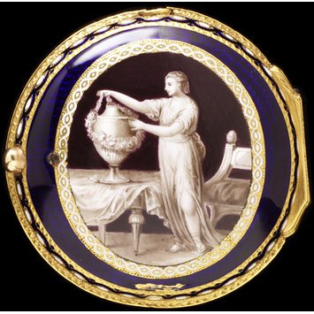 London, 1780 Enameled gold box V&A Museum 